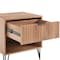 Manhattan Comfort DUMBO 1.0 Nightstand in Golden Brown, 2PK 2-NS001-GB - alternate 6